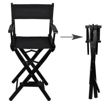 Beautylushh Houten Make-up Stoel – Professionele Make-up Stoel – Stijlvol, Comfortabel & Functioneel Make-up Stoel - Image 5