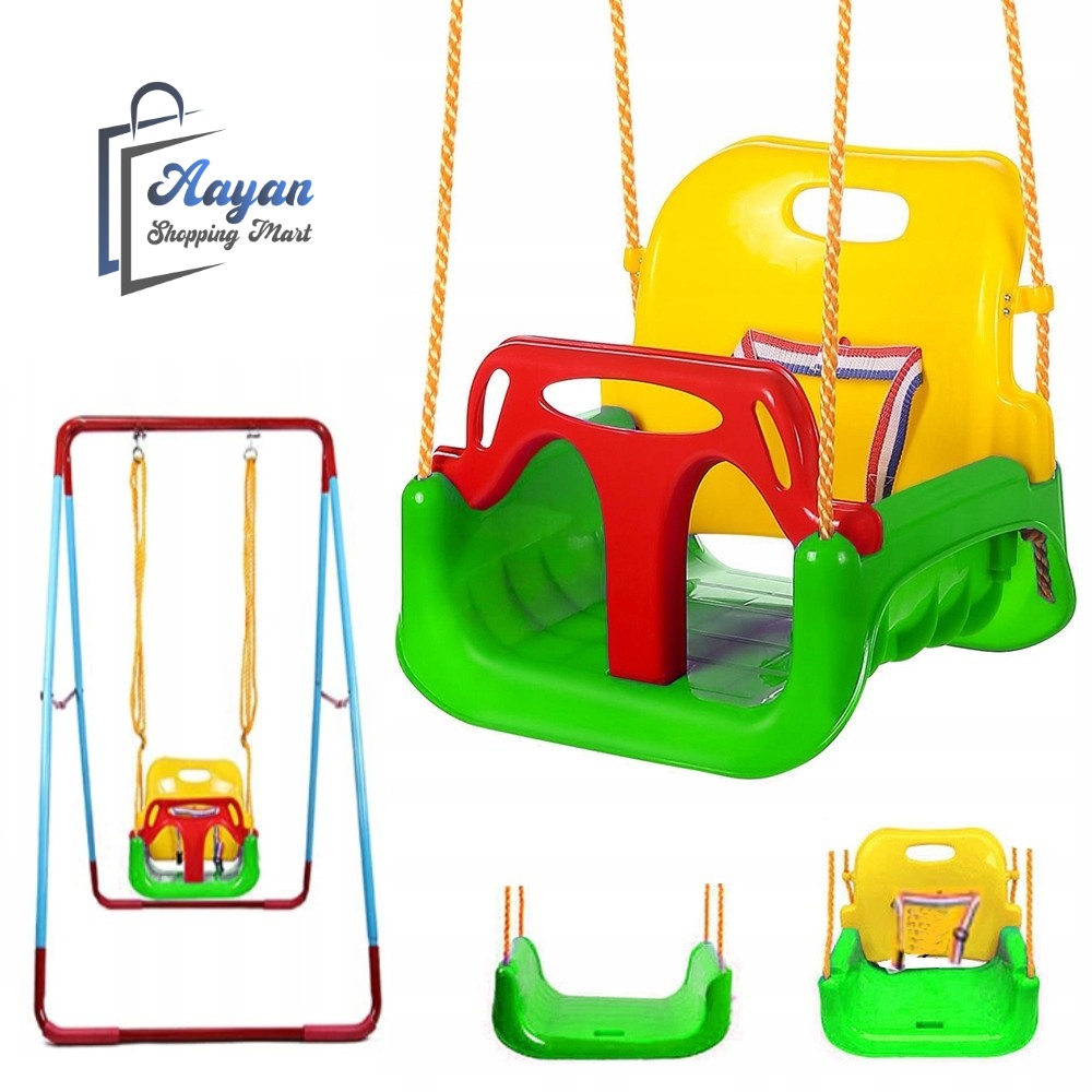 3-in-1 tuinschommel voor kinderen – veilig en leuk voor binnen en buiten – schommelbank – schommelstoel baby – schommels - Image 10