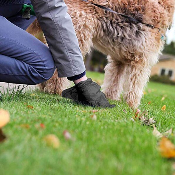 Hondenpoepzakjes – Set van 1000 Zwarte Poepzakjes met Houder – Sterk, Lucht- & Lekdicht – Poepzakjes Hond voor Wandelen & Uitstapjes - Image 3