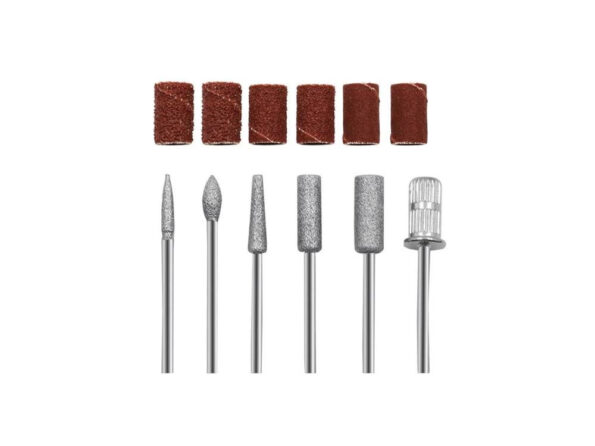 Professionele Elektrische Nagelfrees – Manicure & Pedicure Set met 6 Frezen – Elektrische Nagelvijl voor Thuis & Salon - Image 4